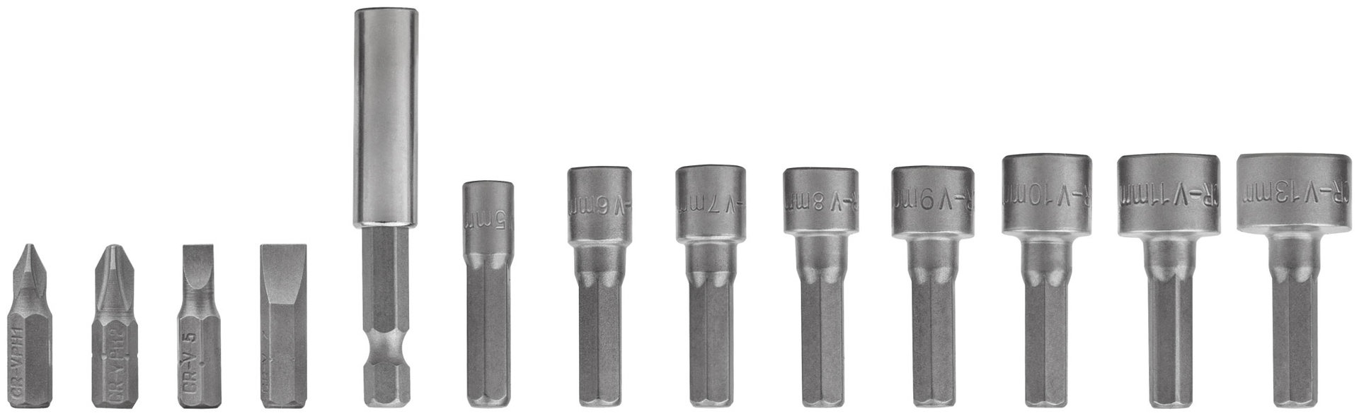 Набор бит и головок 13 шт. (57913)