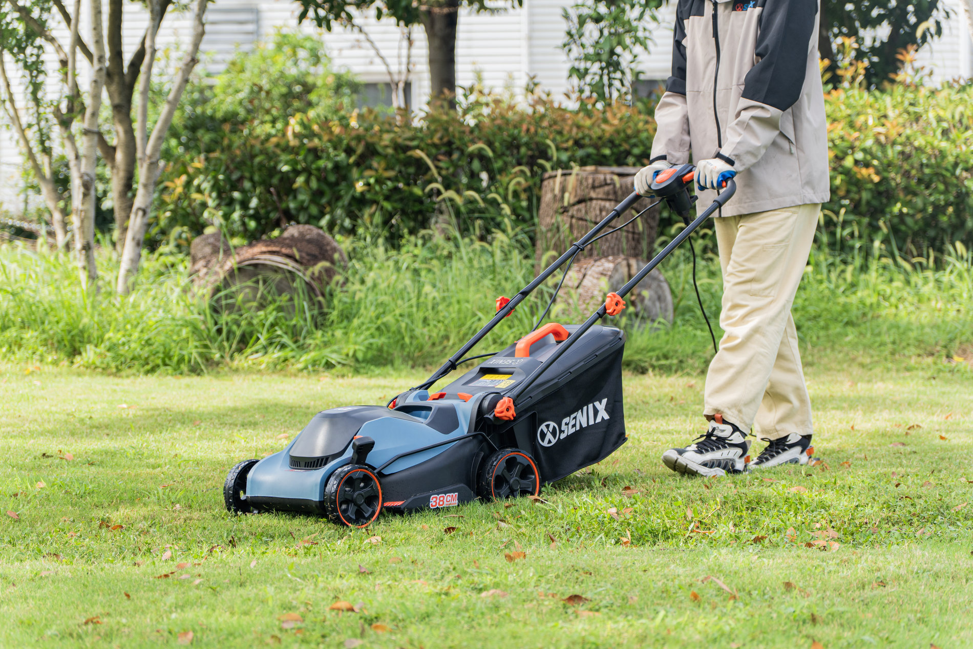 Газонокосилка электрическая 1600 Вт, 38 см