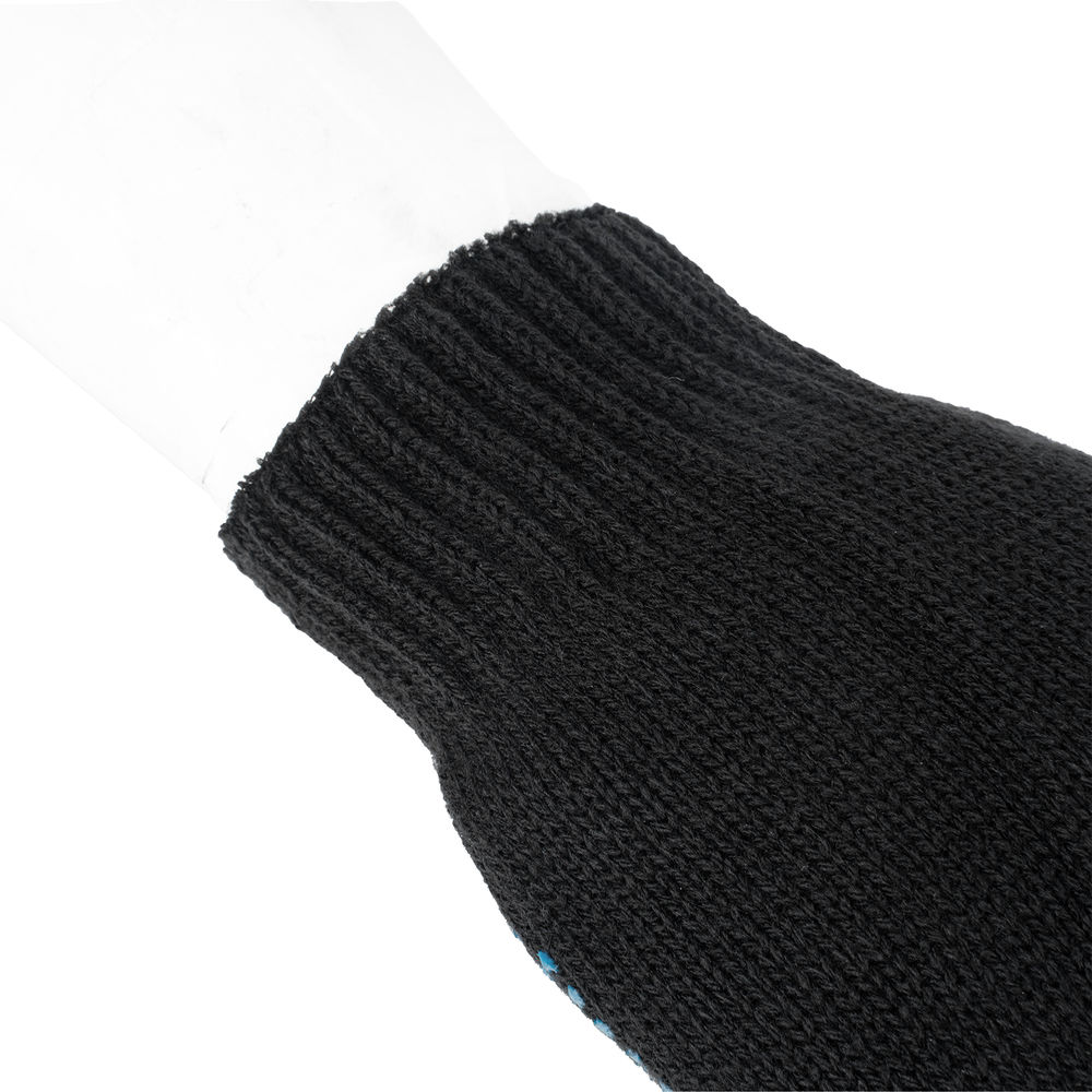 Перчатки трикотажные, акрил, с ПВХ точкой, 7 класс Сибртех (67701)