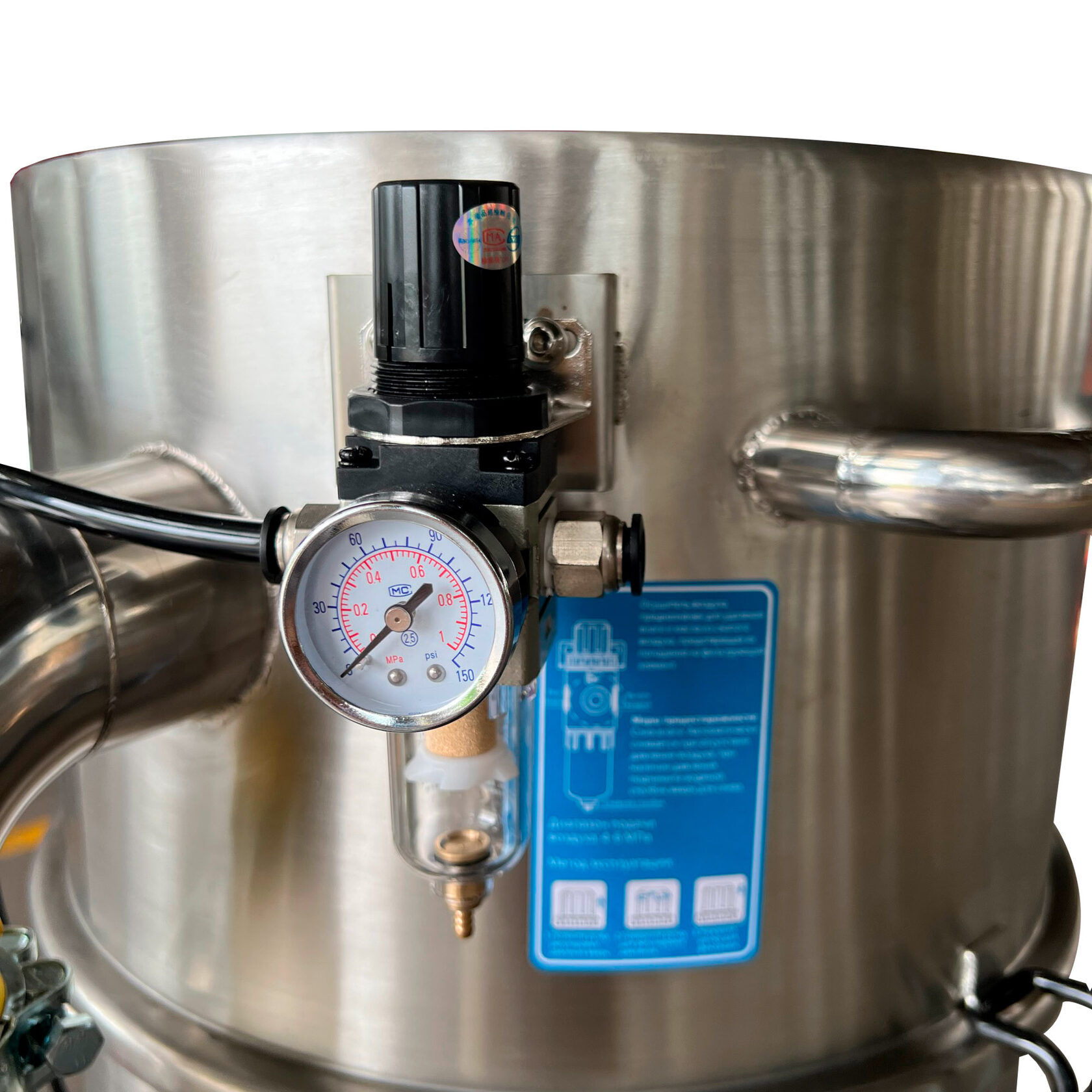 Пылеводосос промышленный EVOline IVC 1100 3,0 кВт 380 В, автоочистка фильтра