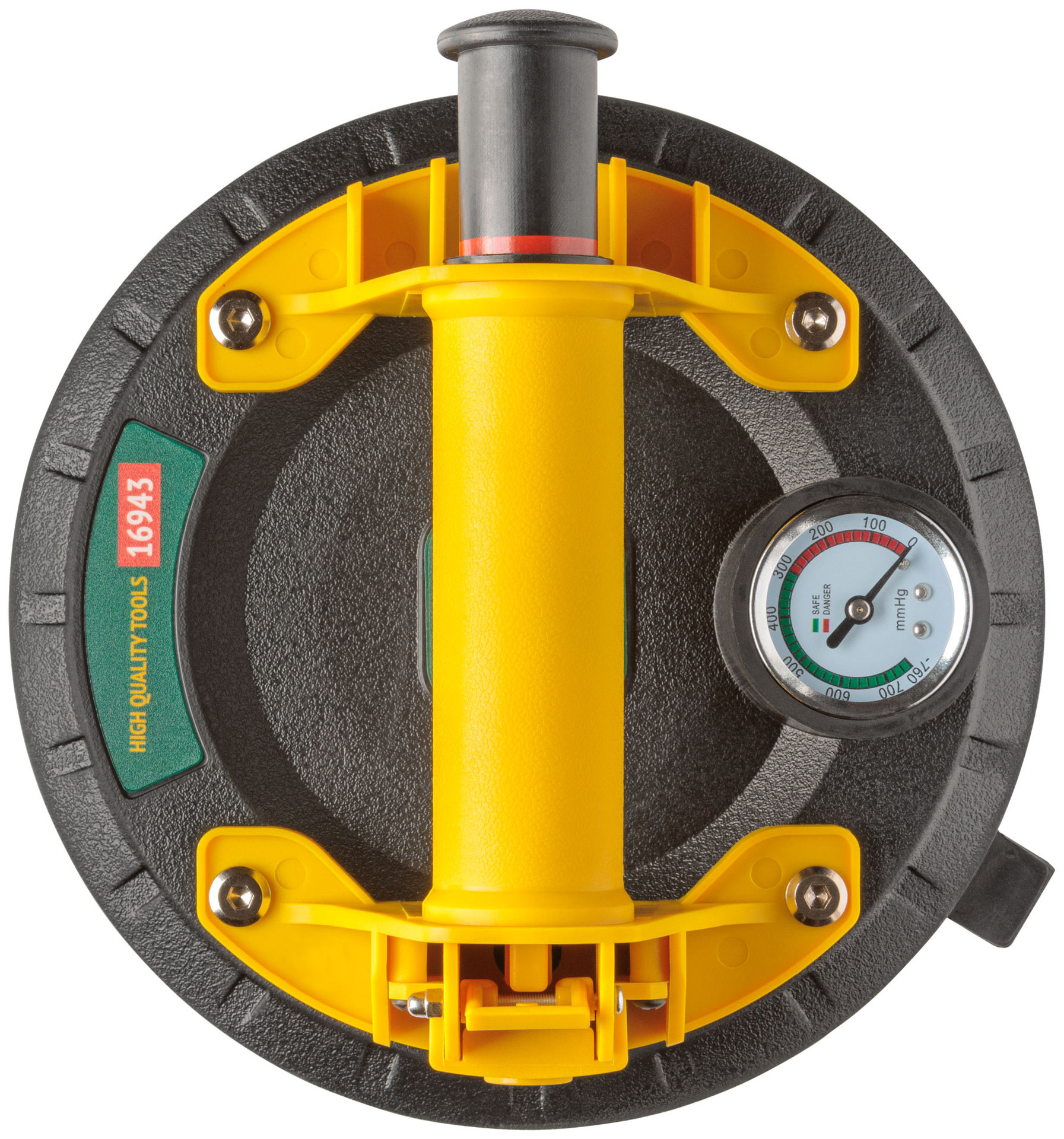 Стеклодомкрат усиленный Профи, манометр, быстрый сброс давления, пластиковый кейс, 200 мм, 200 кг