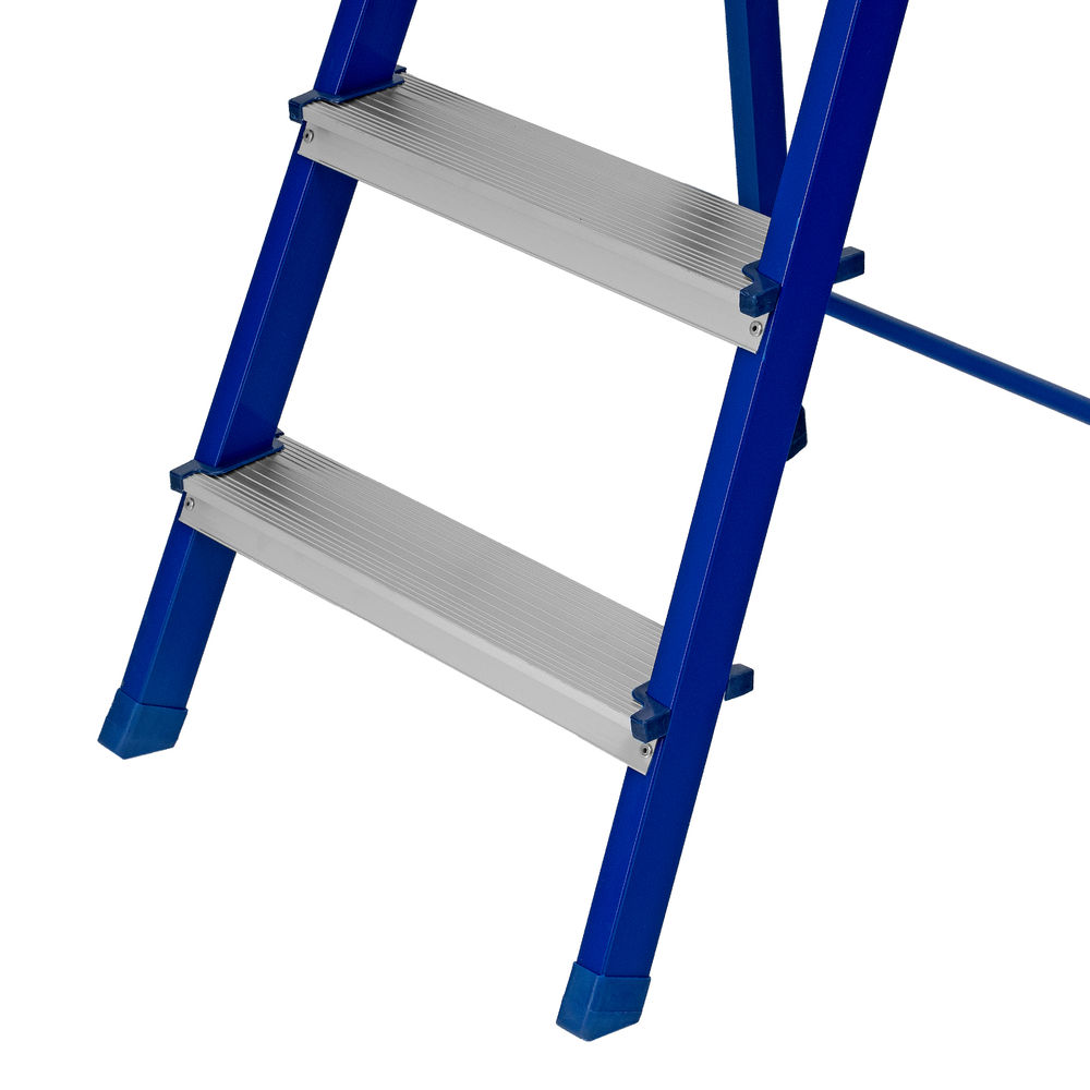 Стремянка, 3 ступени, стальной профиль, алюминиевые ступени Сибртех (97953)