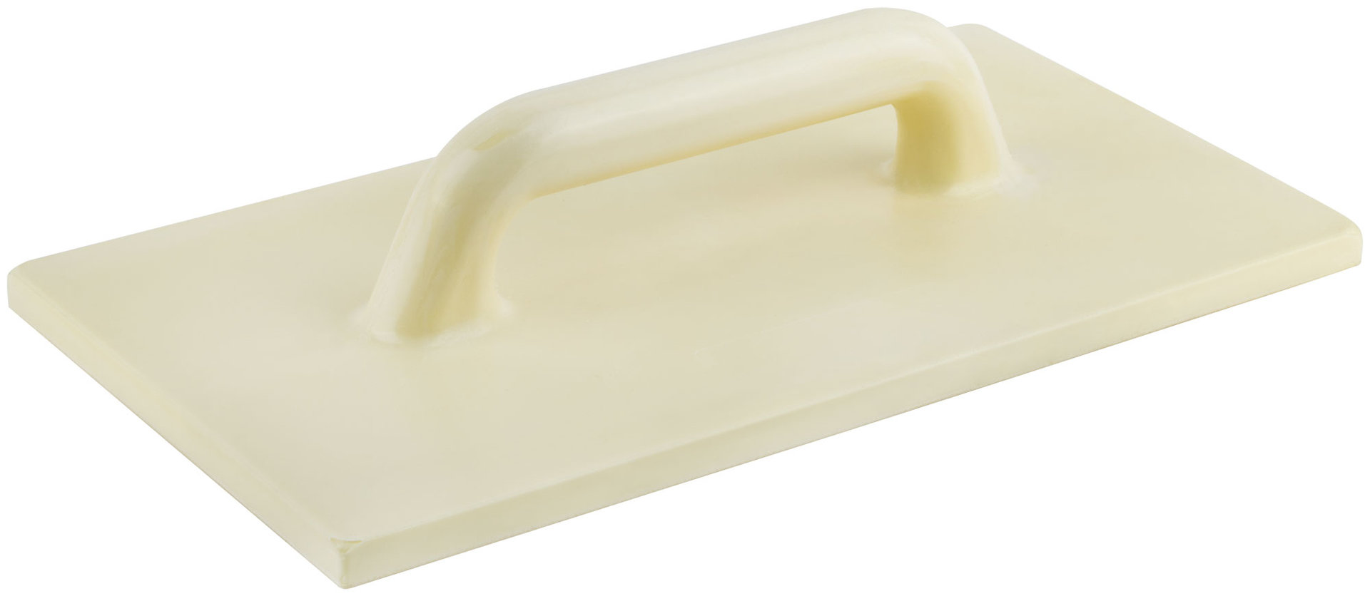 Терка полиуретановая желтая Профи 220х420 мм (05619)