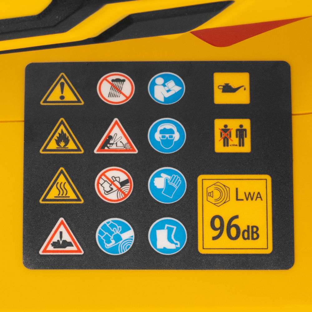 Цепная пила аккумуляторная бесщеточная RCS400-36, Li-ion, 36 В, 4 Ач, шина 400 мм Denzel (58610)