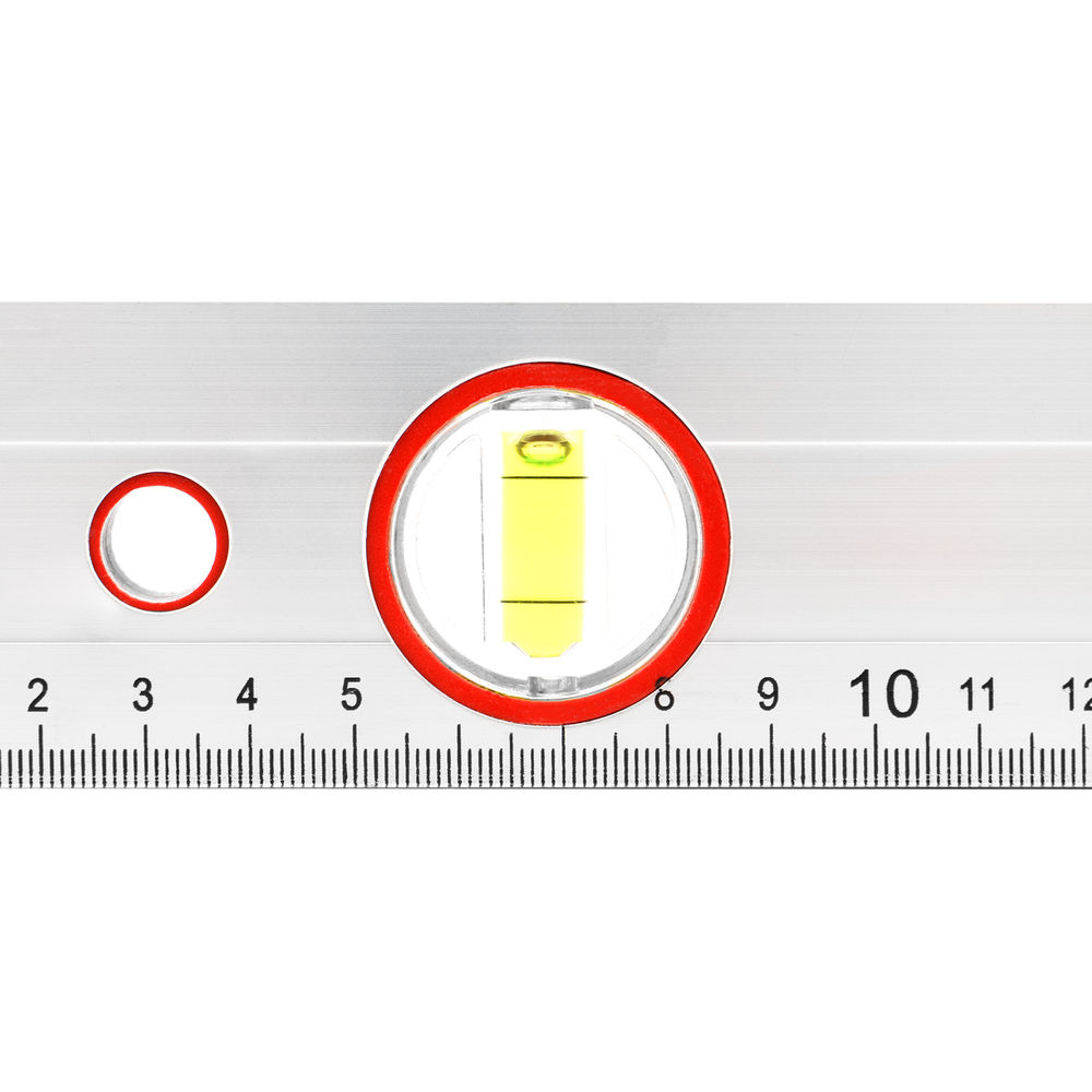Уровень алюминиевый, 1000 мм, 3 глазка, линейка Sparta (331295)