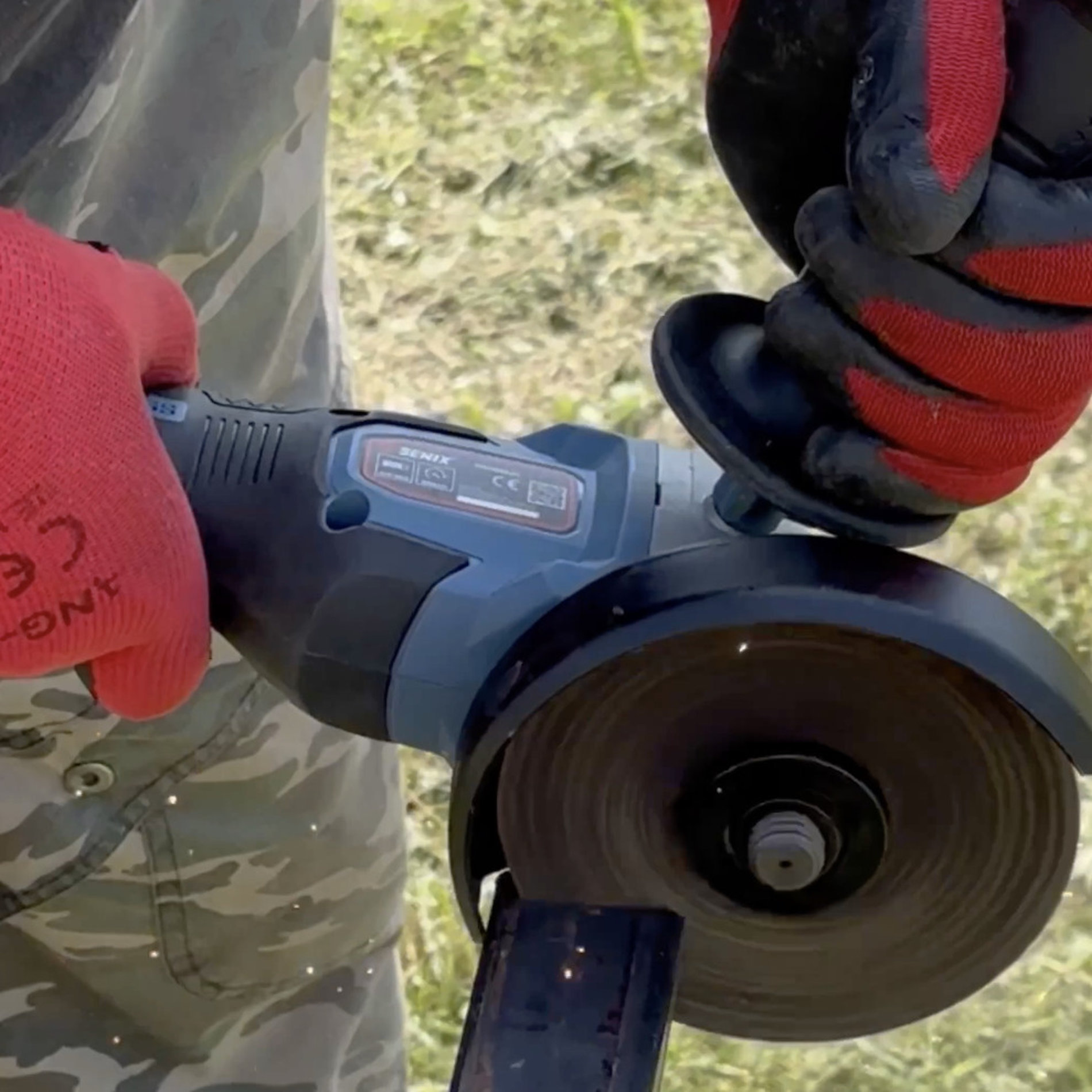 УШМ (болгарка), 125 мм, без АКБ и ЗУ X2 20В