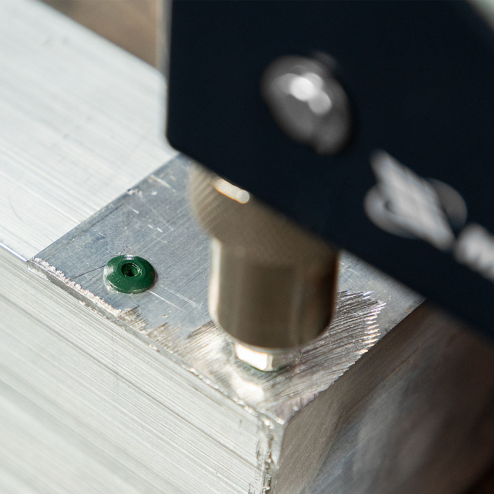 Заклепки 4.0 х 10 мм RAL 6005, темно-зеленые, 50 шт Matrix (40684)