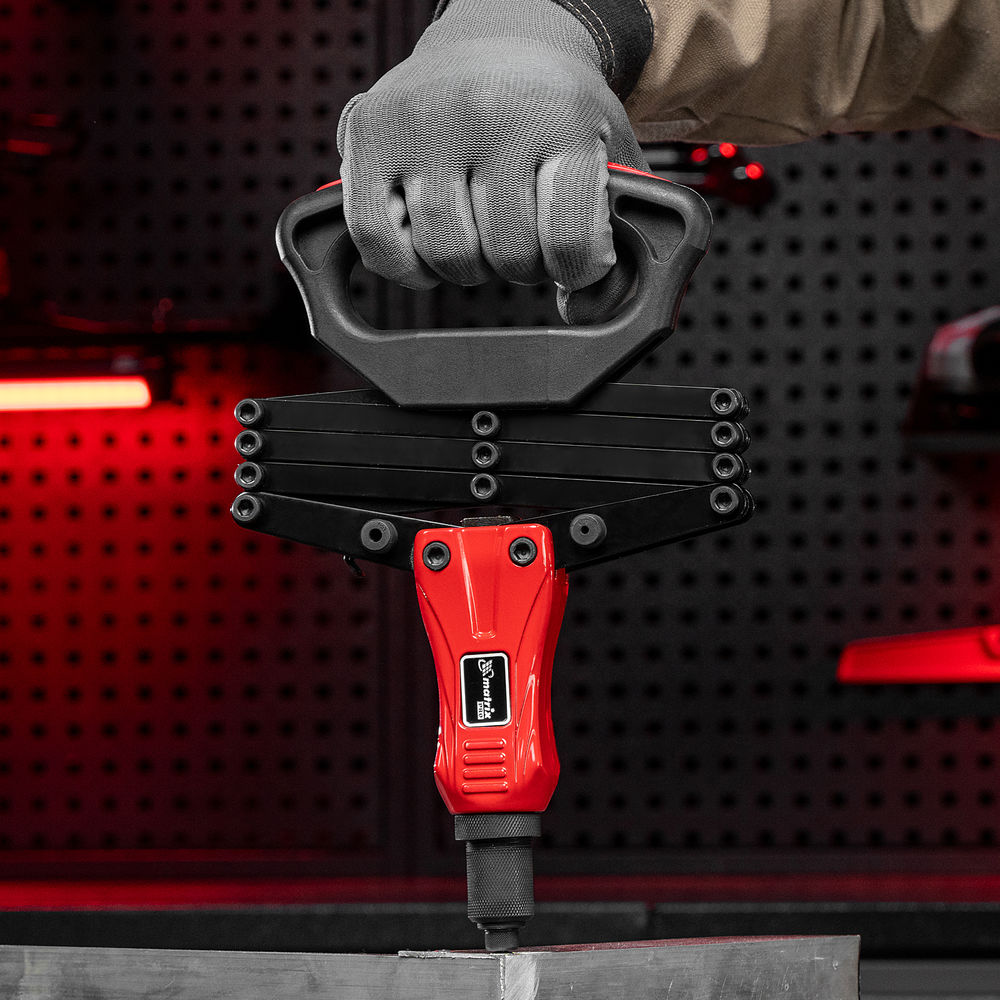 Заклепочник, Гармошка, усиленный, заклепки 2.4-3.2-4.0-4.8-6,4 мм, Pro Matrix (40548)