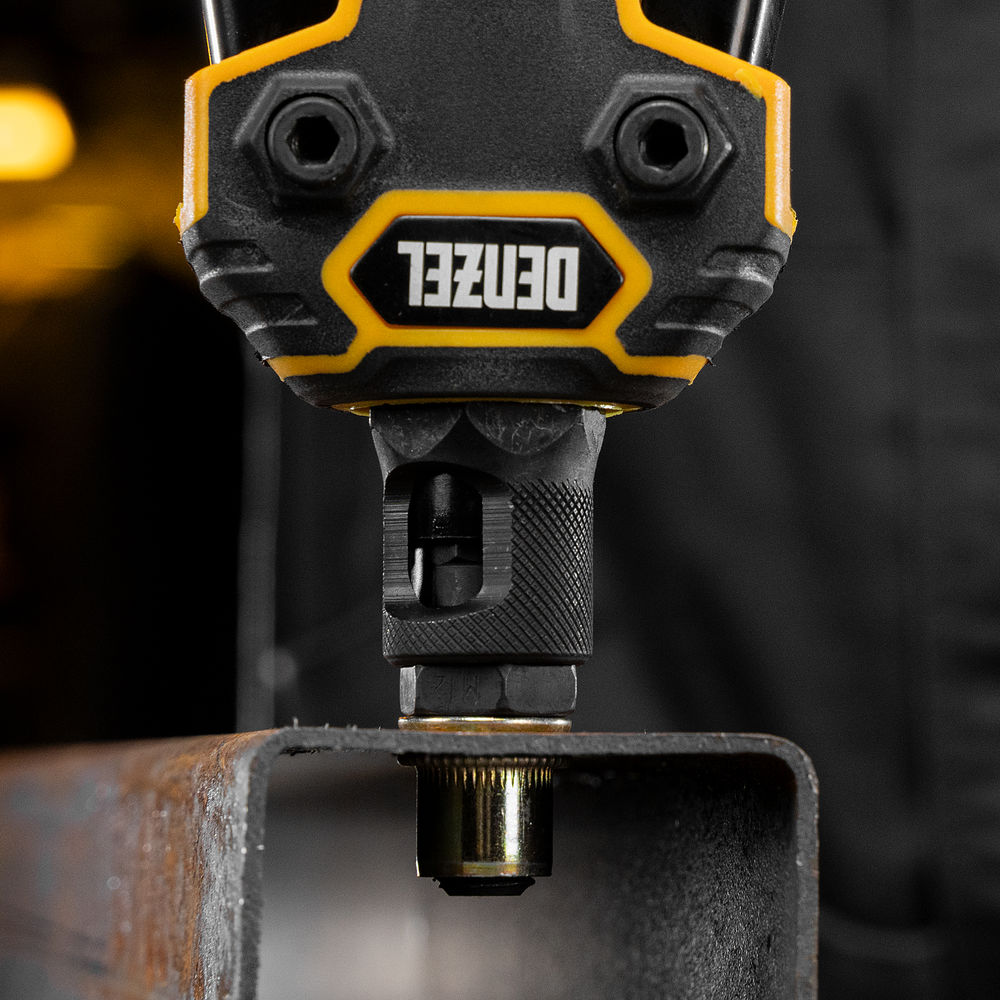 Заклепочник для резьбовых заклепок, двуручный, заклепки М3, М4, М5, М6, М8, М10, M12 Denzel (40501)