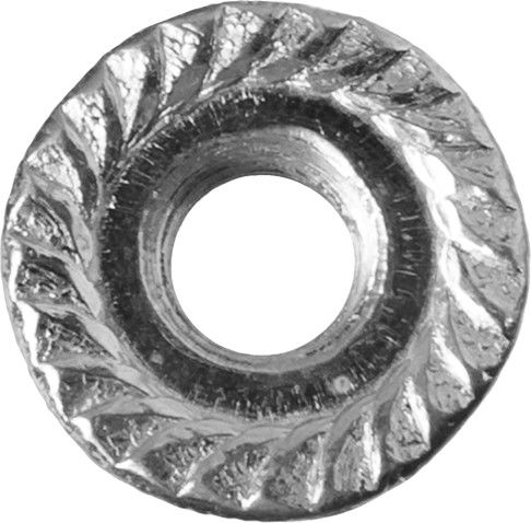 ЗУБР DIN 6923, кл. пр. 6, M4, цинк, 5 кг, гайка с фланцем (303630-04)