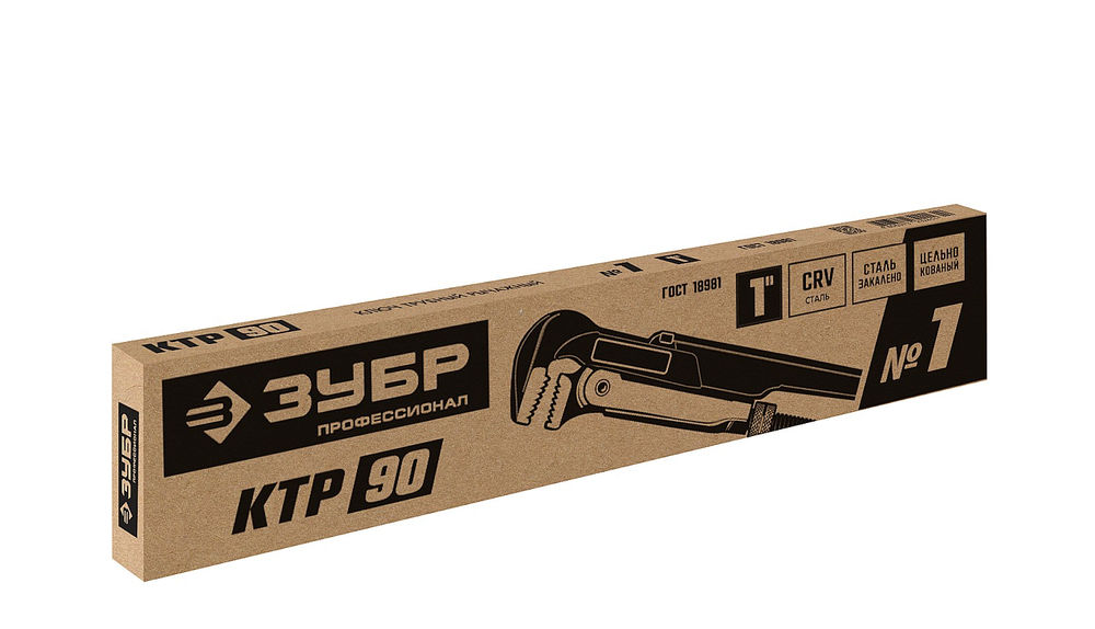 Трубный ключ КТР-90, №1, 1, 330 мм ЗУБР Профессионал 27335-1_z02