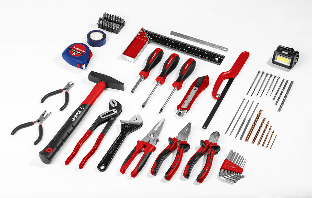 Набор инструментов для ремонтных работ 78 предм. МАСТЕР ЗУБР Умелец-78 22107