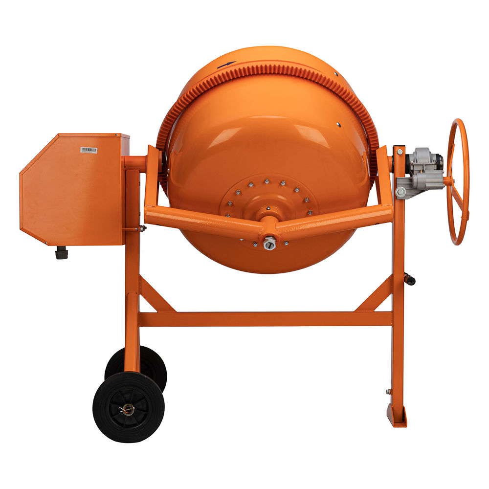 Бетоносмеситель СБР-260В-01, 260 л, 0.75 кВт, 220 В, редуктор. (95457)