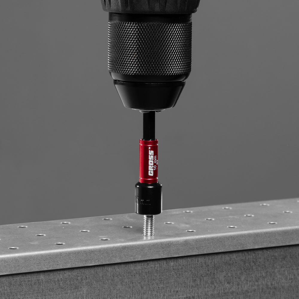 Бита с торцевой головкой, магнит. Nut-Driver, 10 мм, S2 Gross (11619)