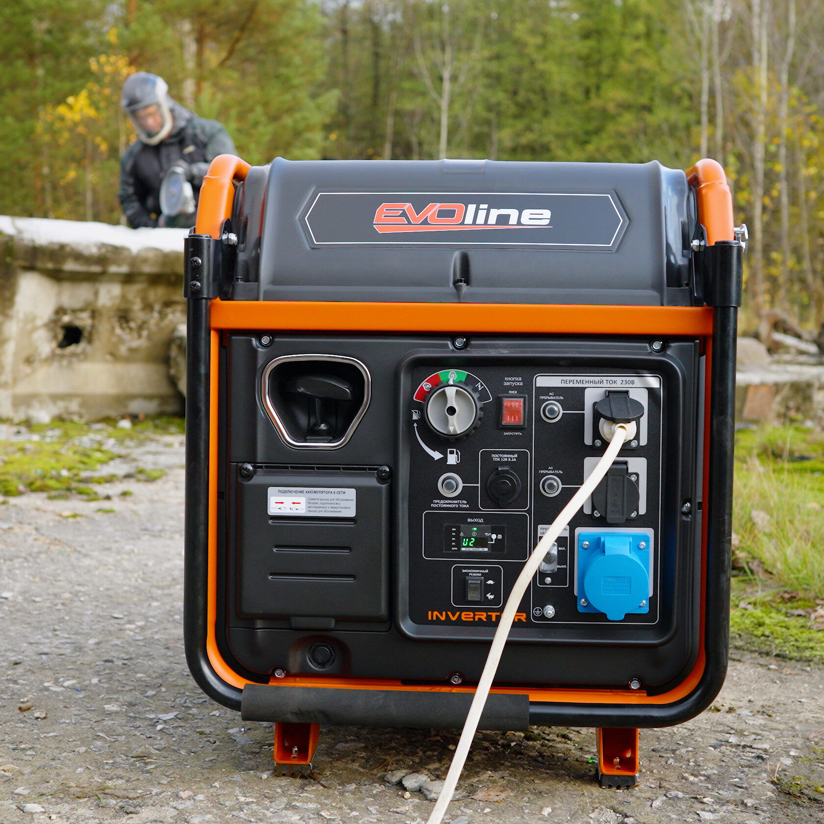 Генератор бензиновый инверторный EVOline BQH 9000 E (произведено Zongshen)