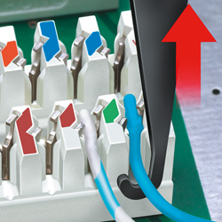 Инструмент для укладки кабелей LSA-Plus и их аналогов, UTP и STP, O 0.4-0.8 мм, длина 175 мм (KN-974010)