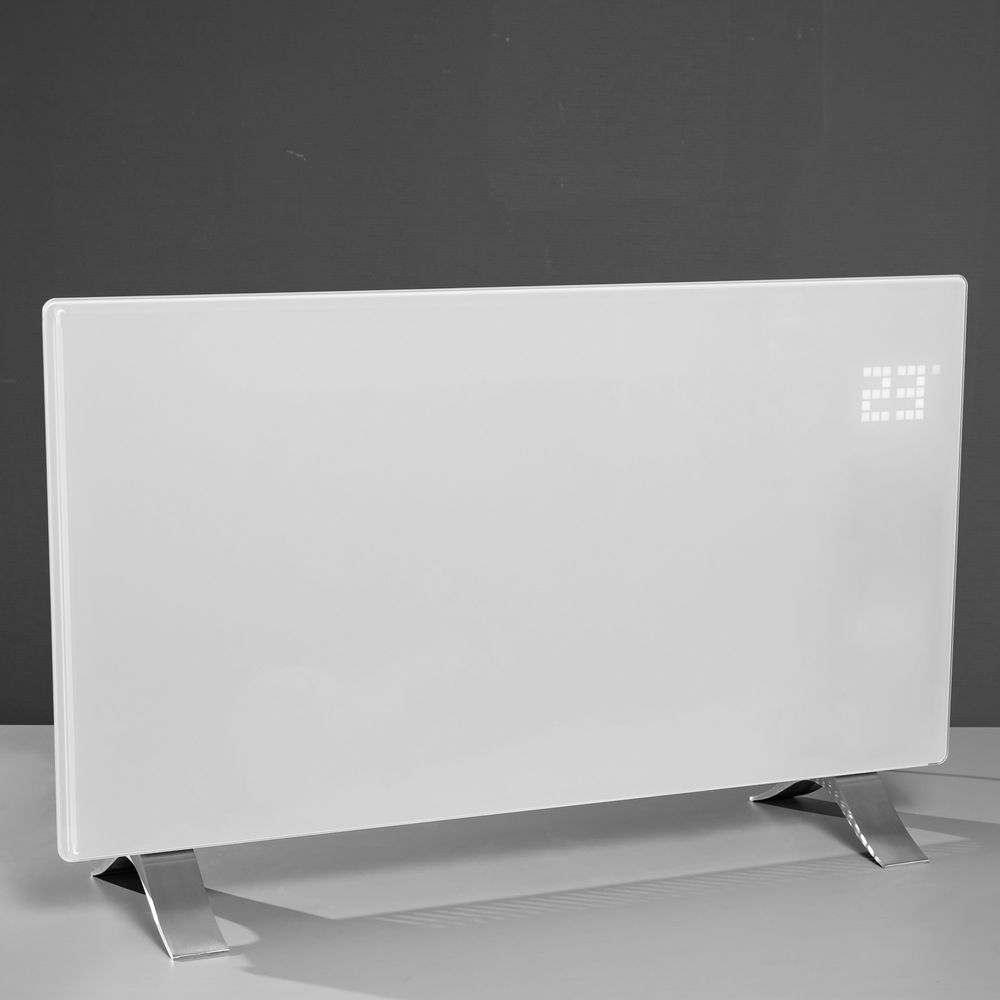 Конвектор электрический OptiPrime-2000, Wi-Fi, тачс, цифровой термостат, 2000 Вт Denzel (98123)