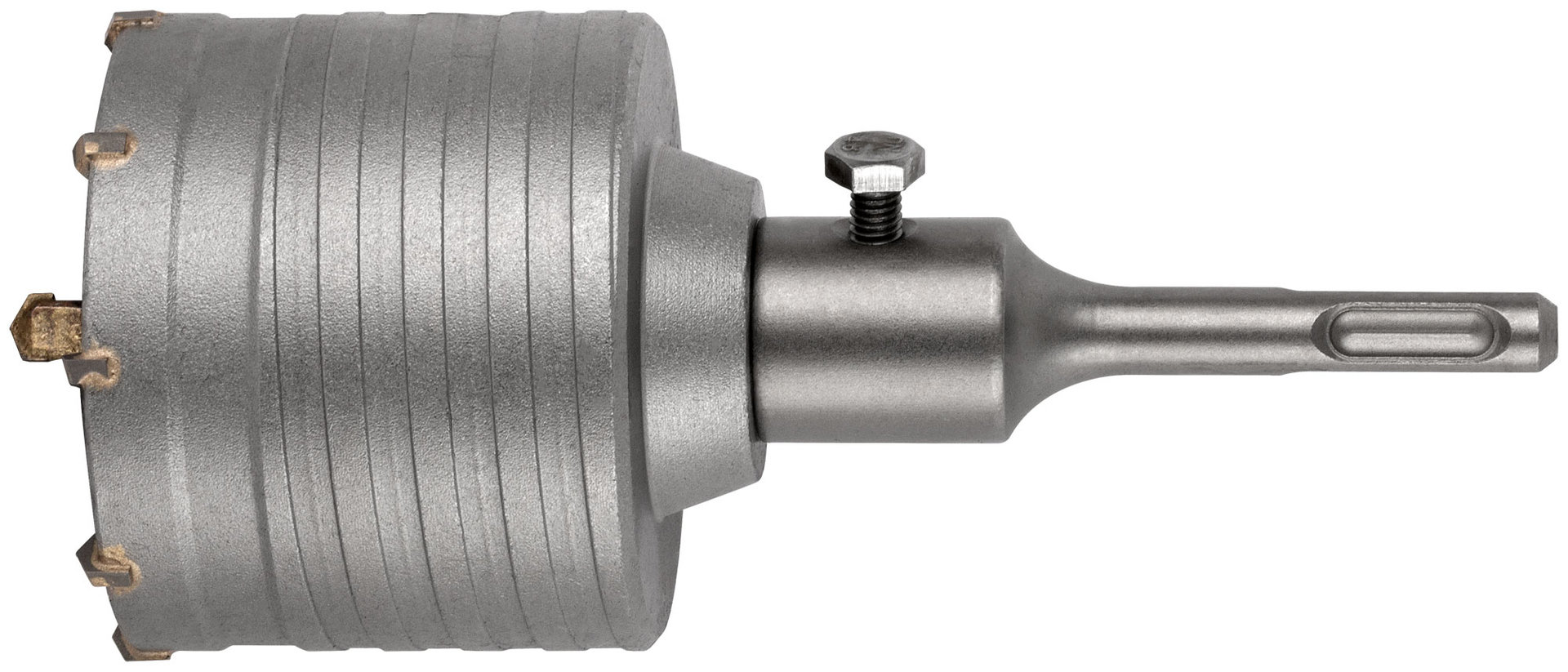 Коронка кольцевая по бетону, хвостовик 110 мм в сборе, 73 мм (33446)