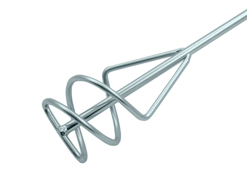 Миксер для песчано-гравийных смесей, 80 х 450 мм, оцинкованный, хвостовик SDS Plus Denzel (848267)