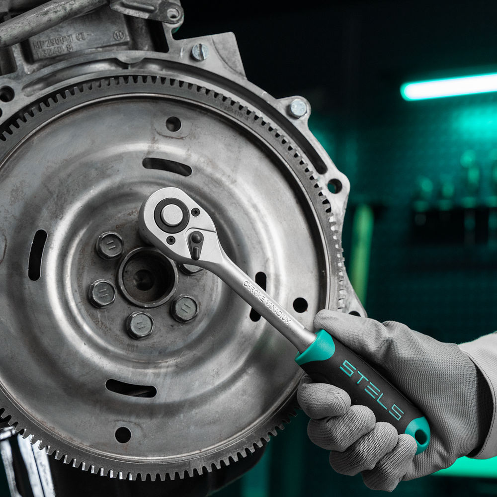 Набор инструментов, 1/2, CrV, пластиковый кейс 60 предметов Stels