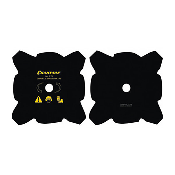 Нож для жесткой травы 4/255/25,4 (тип В) (125R,235R,FS80,85,100,120,FR85,350,450) (C5106)