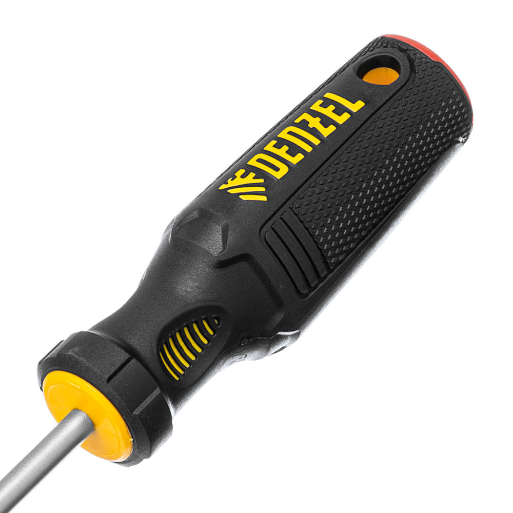 Отвертка, PH2х200 мм, S2, 3к рукоятка Denzel (121827)