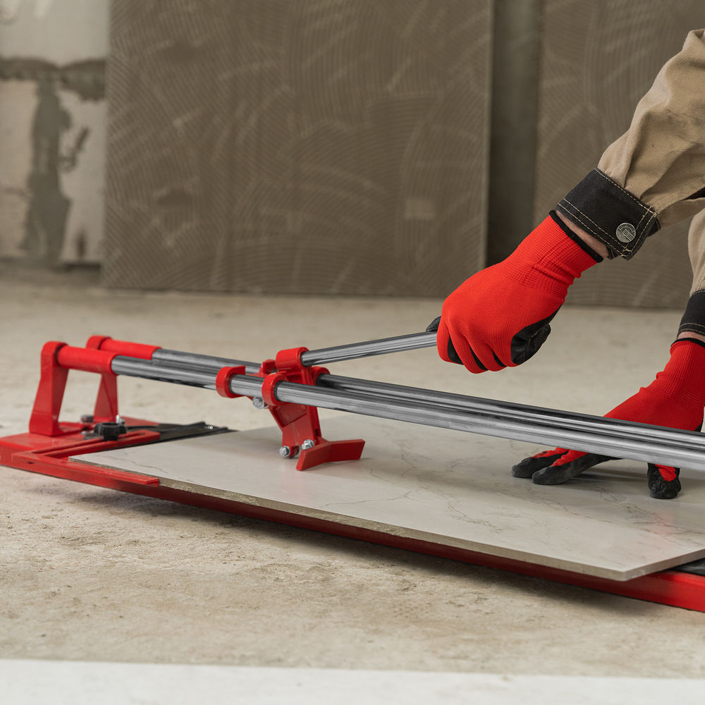 Плиткорез 600 х 16 мм, Балеринка, поворотный металлический угольник MTX (87658)