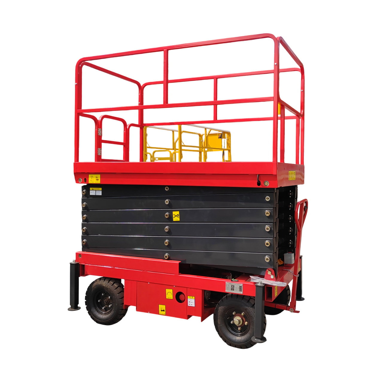 Подъемник ножничный самоходный 500 кг 6/8 м TOR SJY-0,5-6 DC аккумуляторный (G) (1050449)