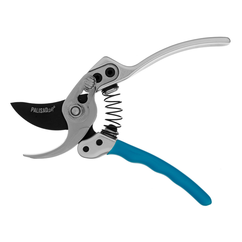 Секатор прямого реза, 170 мм, усиленный, нижняя рукоятка в ПВХ - оболочке, Luxe, Palisad (60529)