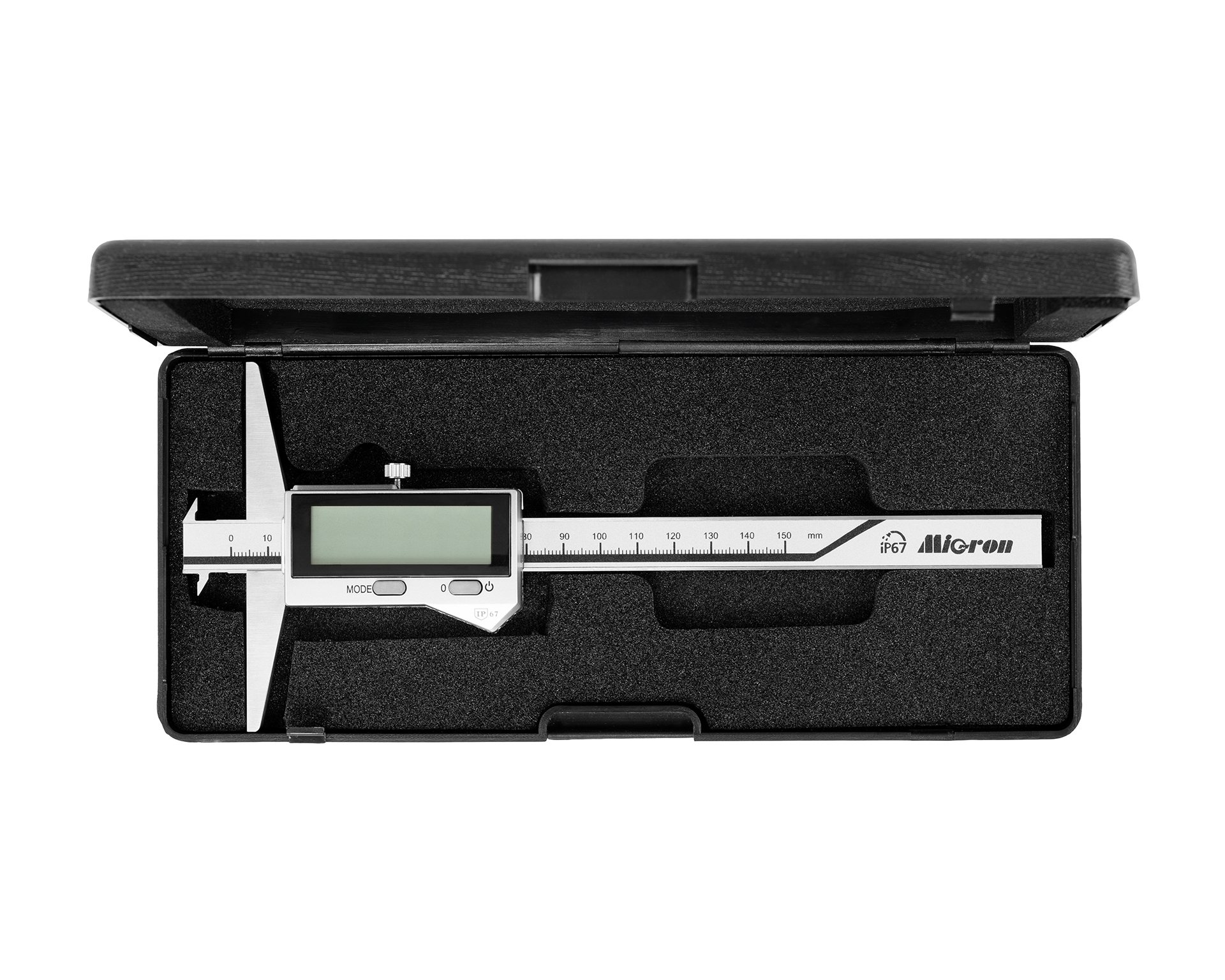 Штангенглубиномер ШГЦ- 150 0.01 электр. (ГРСИ 93125-24) IP67 с 2-мя крюками МИК