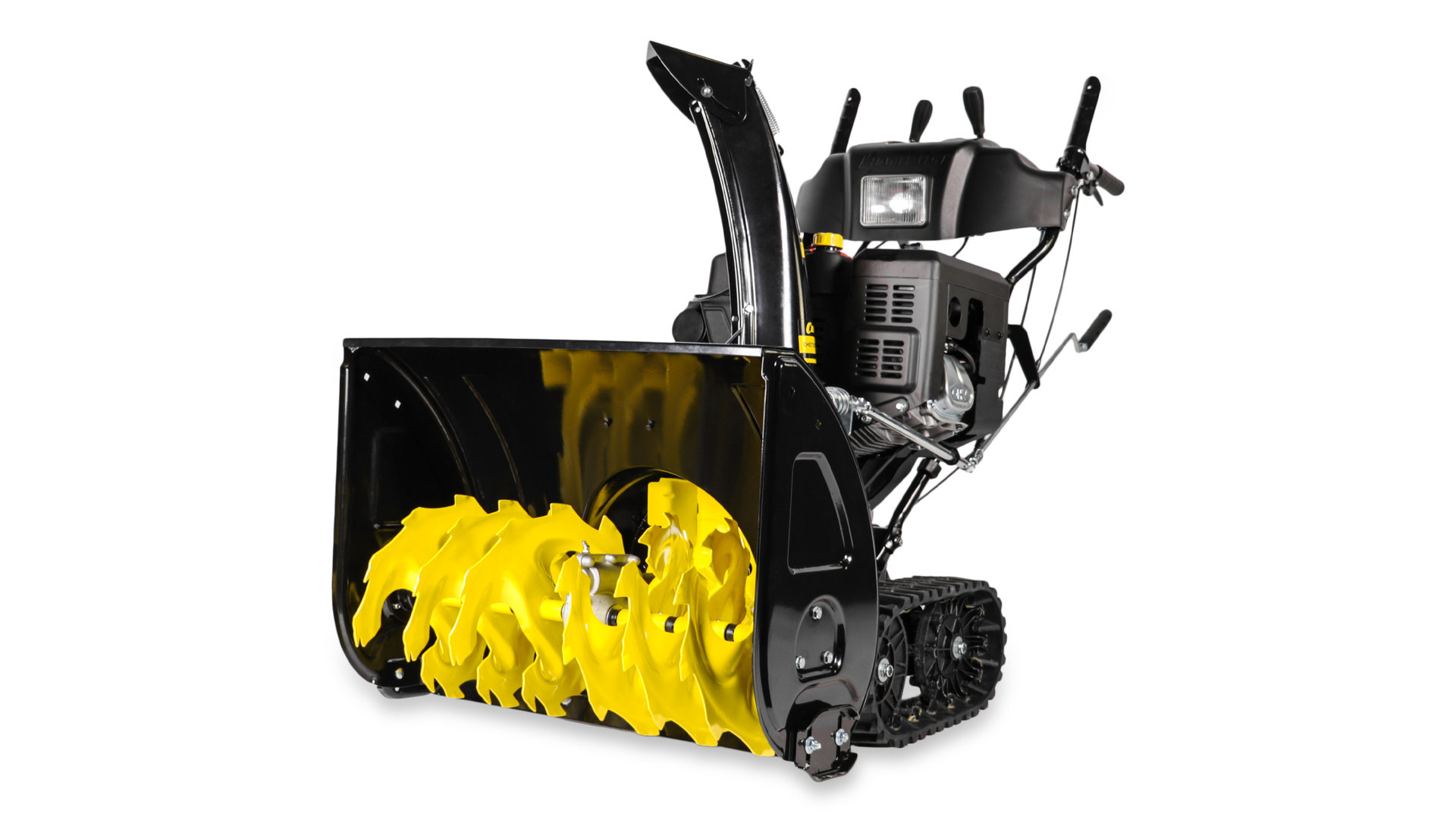 Снегоотбрасыватель CHAMPION STT1171E (12лс70см6F/2Rгусениц5,5л123,5кг эл.старт,фара,обогрев,зимн.дв) (STT1171E)