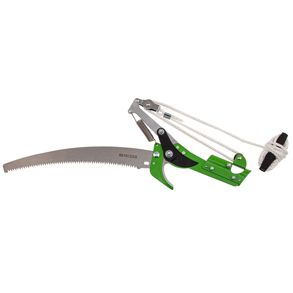 Сучкорез штанговый с пилой, прямой рез, стальная тулейка 25 мм, Palisad (60593)