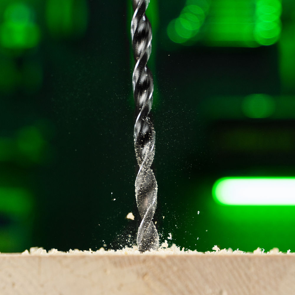 Сверло по дереву, 10 х 300 мм, цилиндрический хвостовик Сибртех