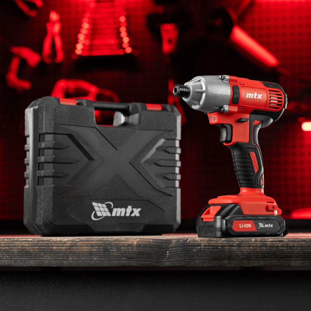 Винтоверт ударный аккумуляторный CIDS-20-280, Li-Ion, 20 В MTX (26580)