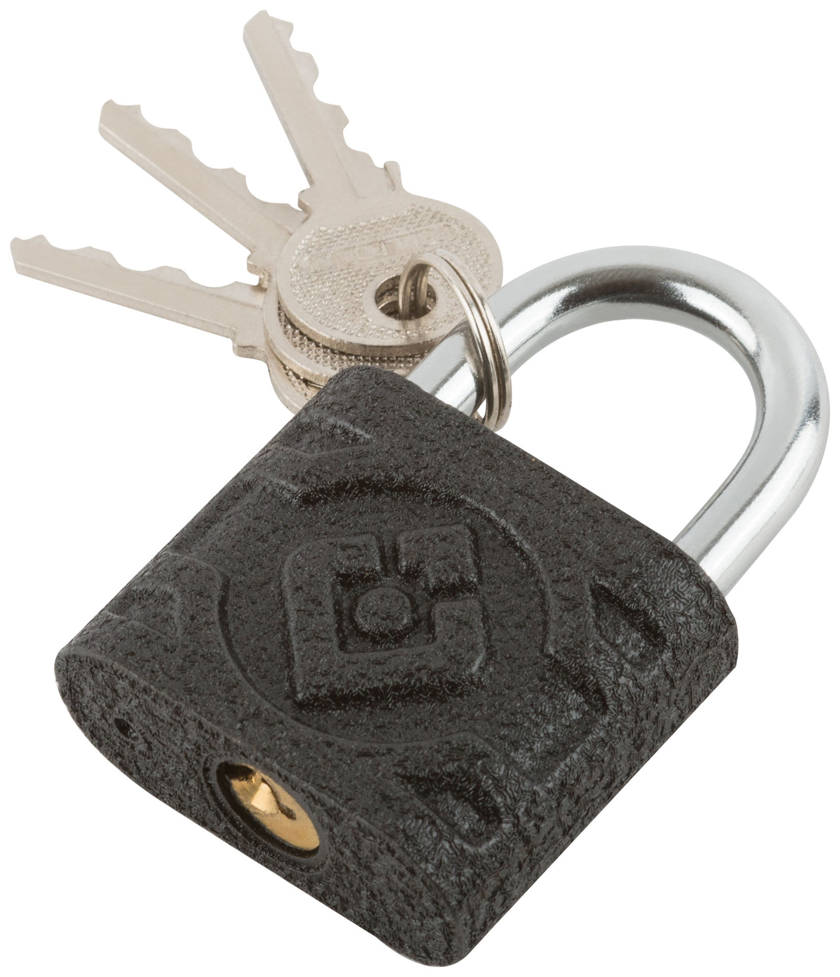 Замок навесной чугунный корпус PALLADIUM (305F ) 40х33 мм, стальная дужка 6,3 мм (67080)