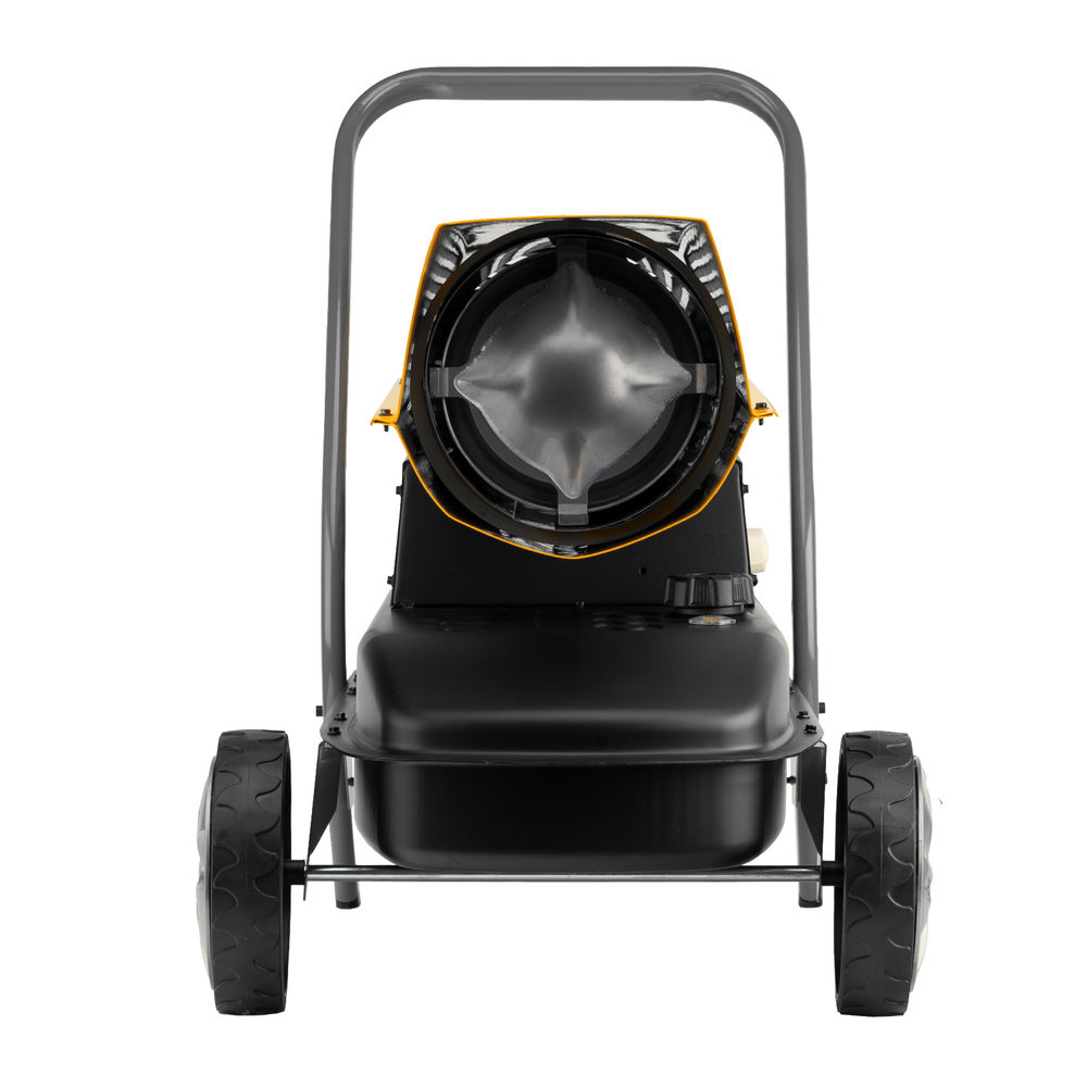 Дизельная тепловая пушка DHG-45i, 45 кВт, 1000 м3/ч, прямой нагрев, электронный термостат Denzel (96485)