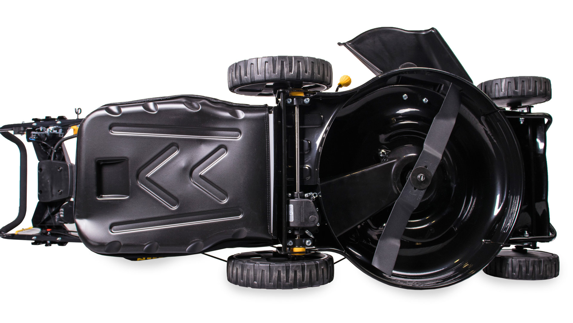 Газонокосилка CHAMPION LM5346E (4,4кВт привод 525мм70л25-75мм 1рычаг/7, 37,2кг 4в1, эл. запуск) (LM5346E)