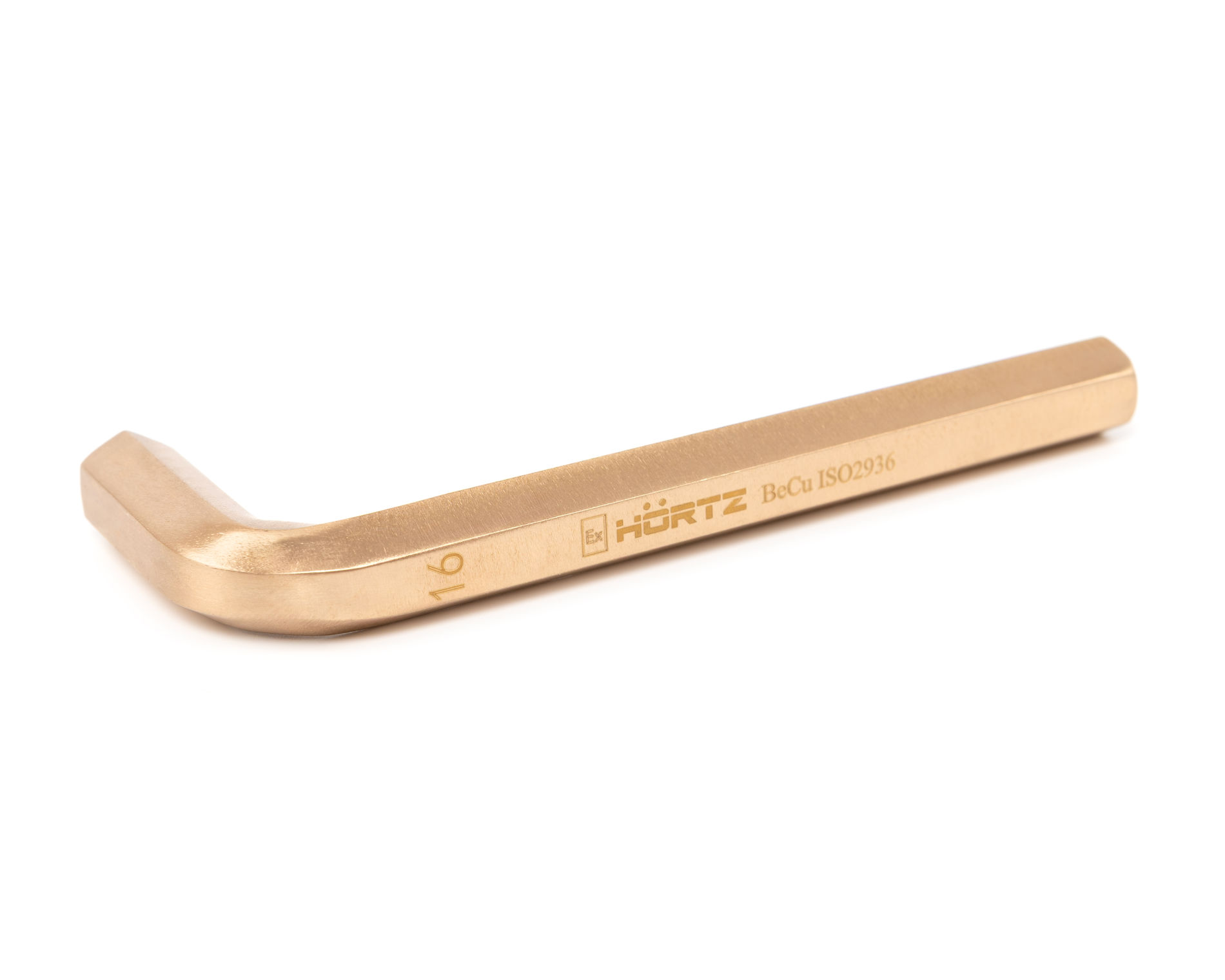 Ключ шестигранный 16 искробезопасный сплав BeCu 166-16, HORTZ