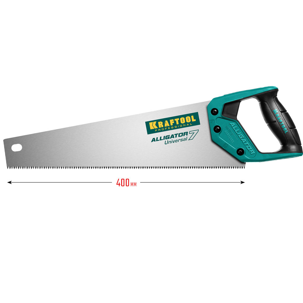 Универсальная ножовка Alligator Universal 7, 400 мм KRAFTOOL 15004-40_z01