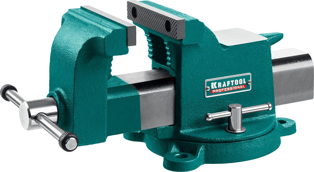 Тиски слесарные стальные 100 мм STEEL KRAFTOOL 32701-100