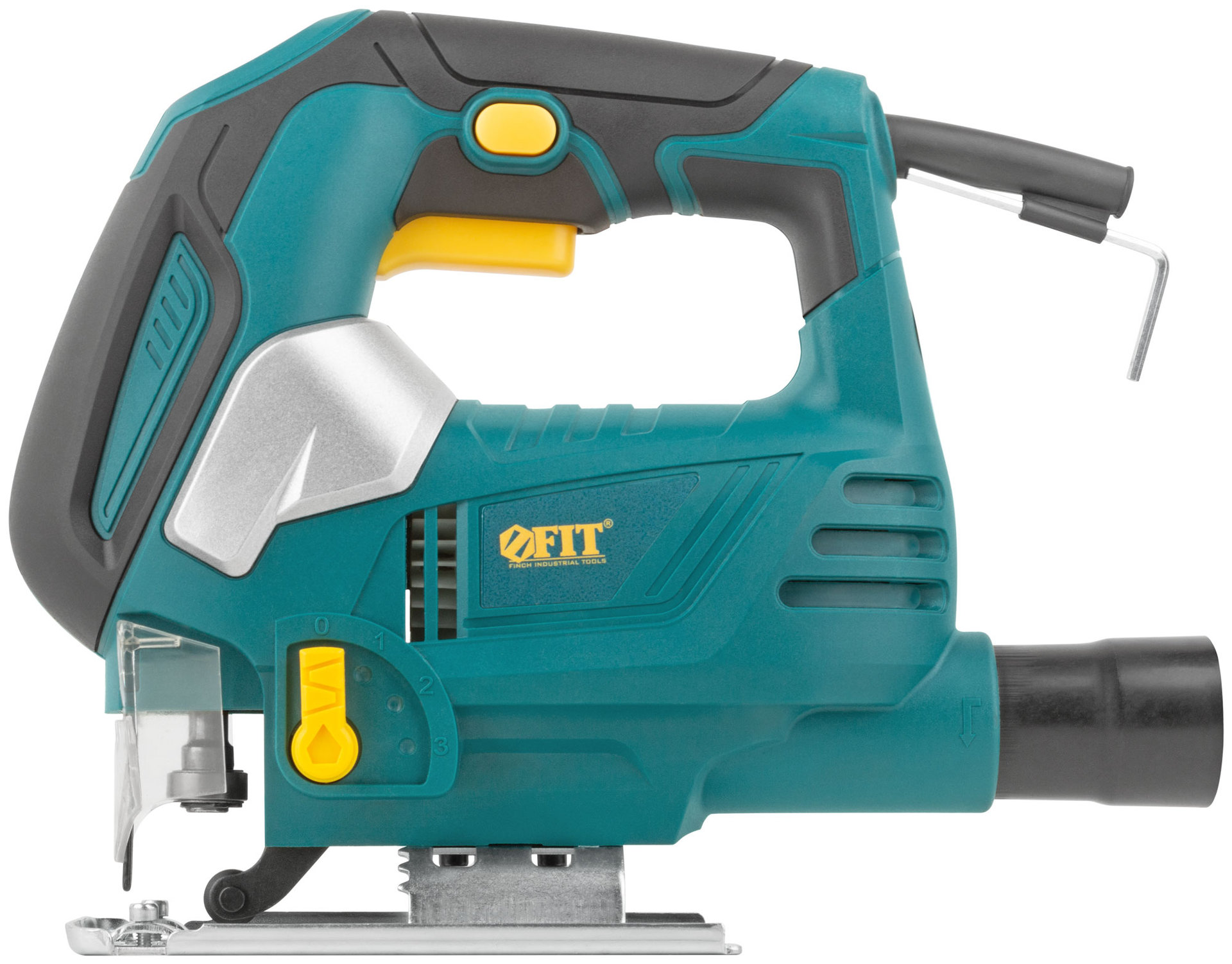 Лобзик 710 Вт; 0-3000 ход/мин; БзП; маятник; 80 мм; 2,1 кг; рез. накл.; коробка (80352)