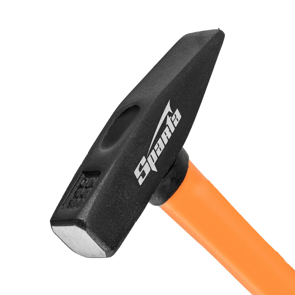 Молоток слесарный, 300 г, фибергласовая обрезиненная рукоятка Sparta (10373)