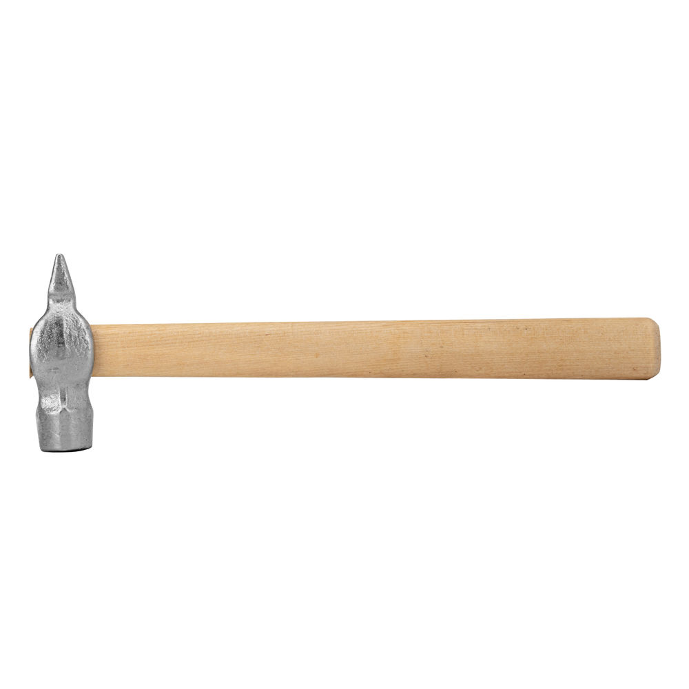 Молоток слесарный, 600 г, круглый боек, деревянная рукоятка (10241)