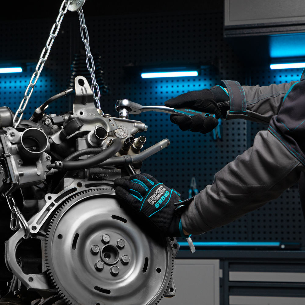 Набор инструментов, 1/4, 1/2, CrV, 120 зубьев, 115 предметов Gross