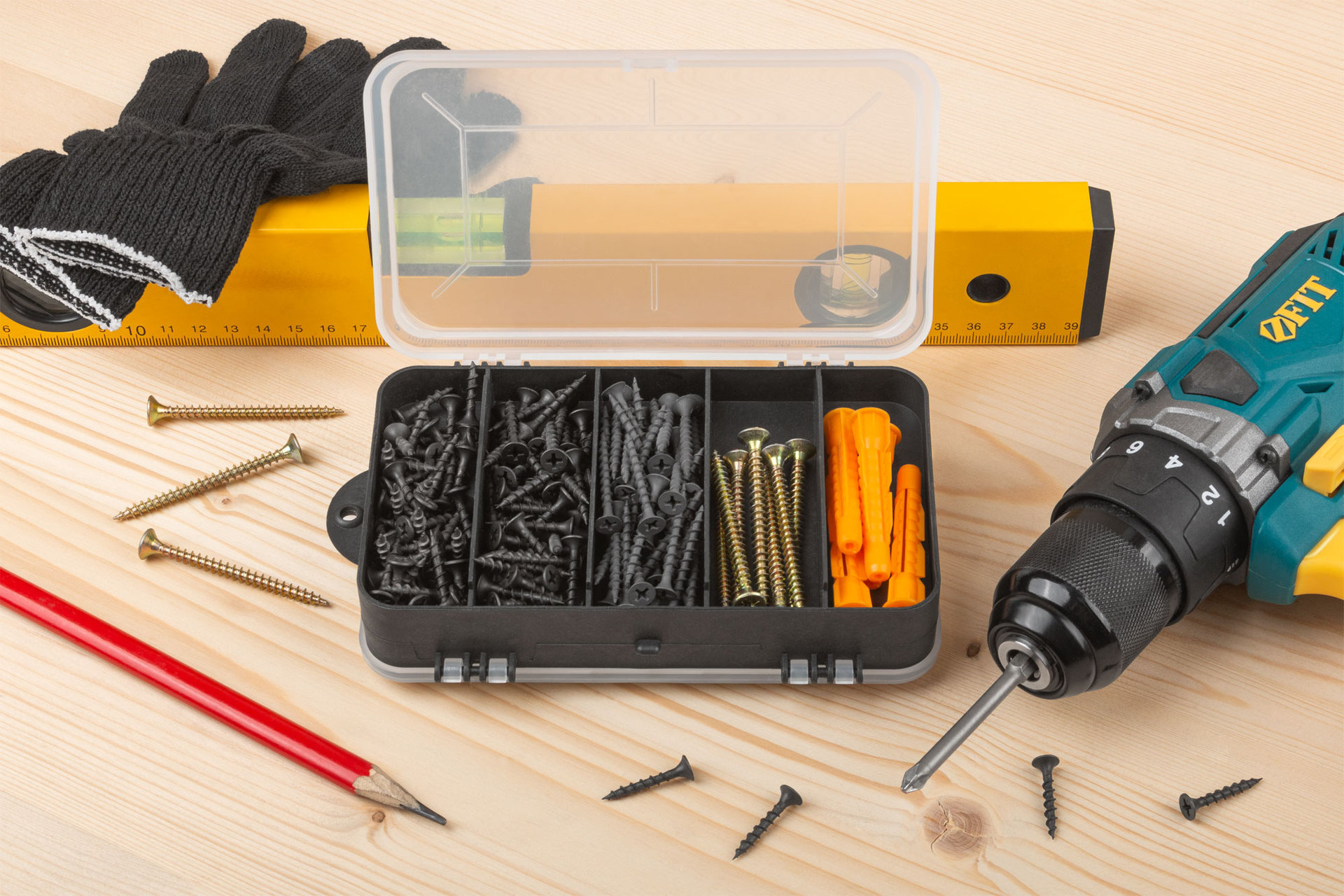 Набор крепежа универсальный 278 шт.