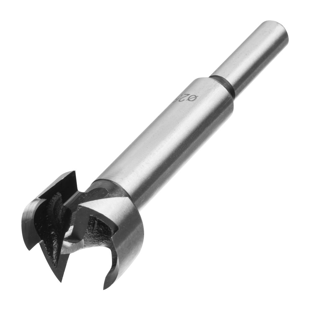 Набор сверл Форстнера по дереву, 10-15-20-25-35 мм, 5 шт, в деревянном боксе, цилиндрический хвостовик Sparta (704405)