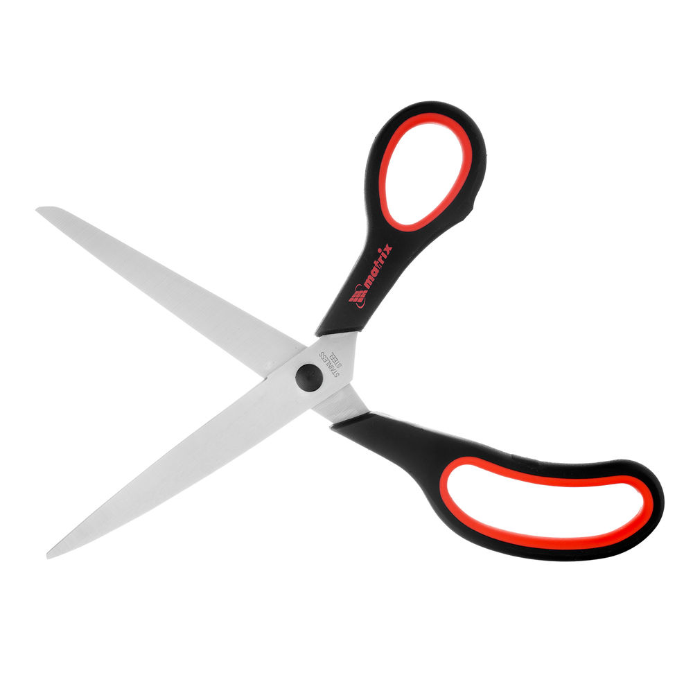 Ножницы хозяйственные, 250 мм, двухкомпонентные рукоятки Matrix (79135)