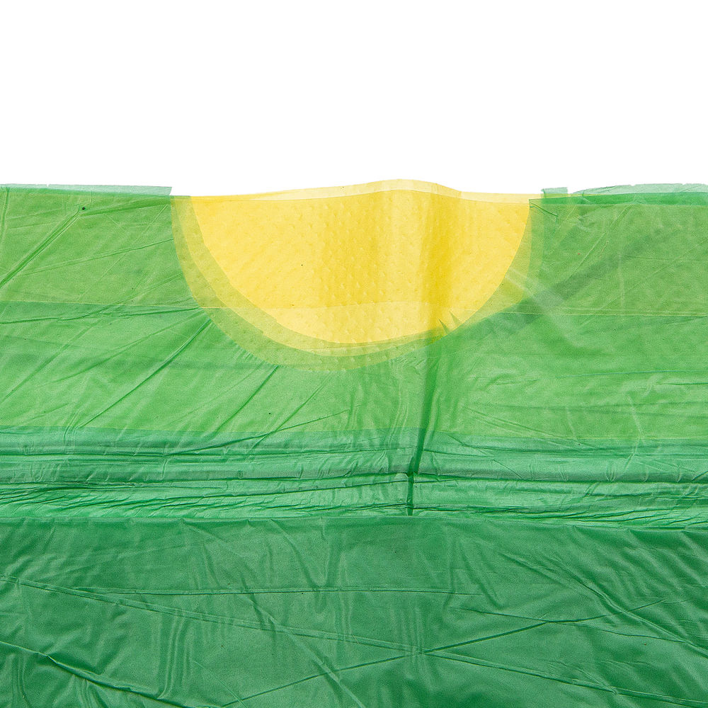 Пакеты для мусора с завязками 35 л x 15 шт., зеленые, Home Palisad (927175)