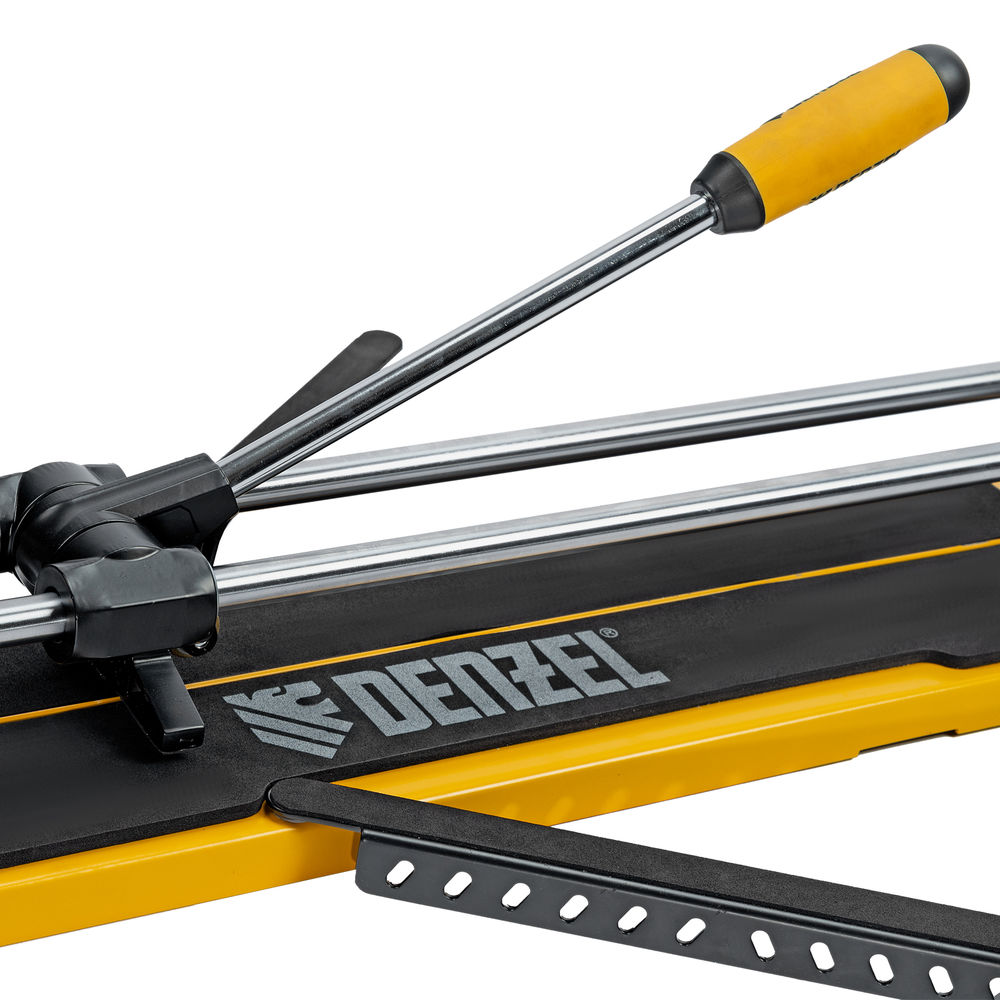 Плиткорез 600х14мм, цельнометал. напр., каретка на подш., стальная станина, рукоятка-пенал Denzel (877008)