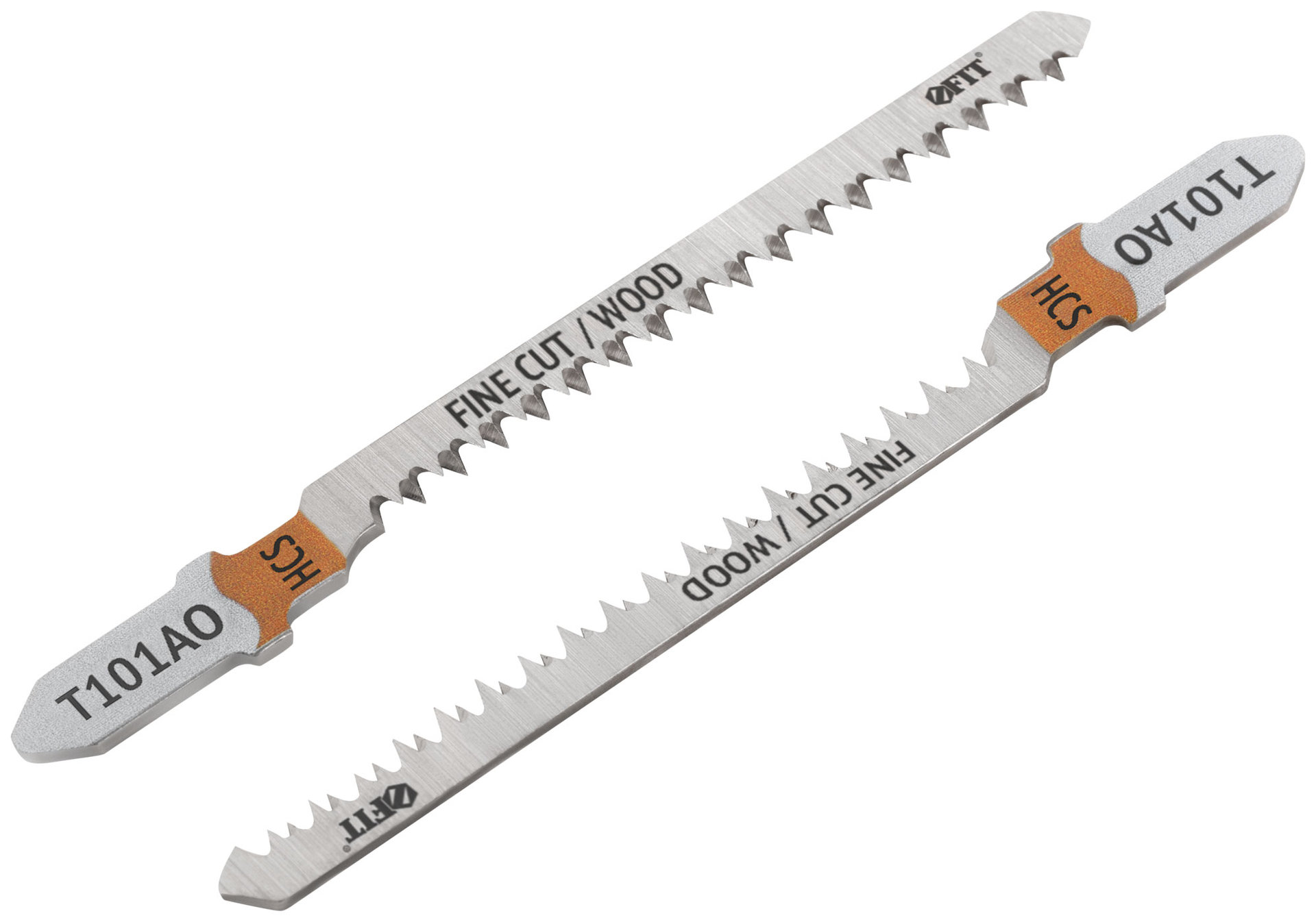 Полотна по дереву, HCS, остроконечные зубья, 82/56/1,4 мм (Т101AO),2 шт. (40893)